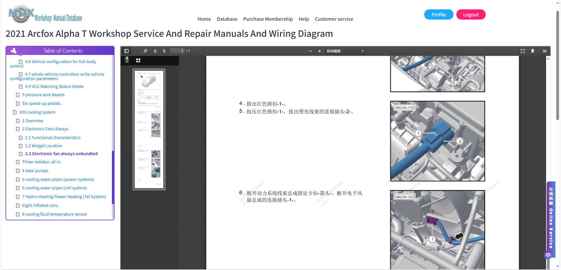 2020-2026 Arcfox Workshop Manual And Wiring Diagram