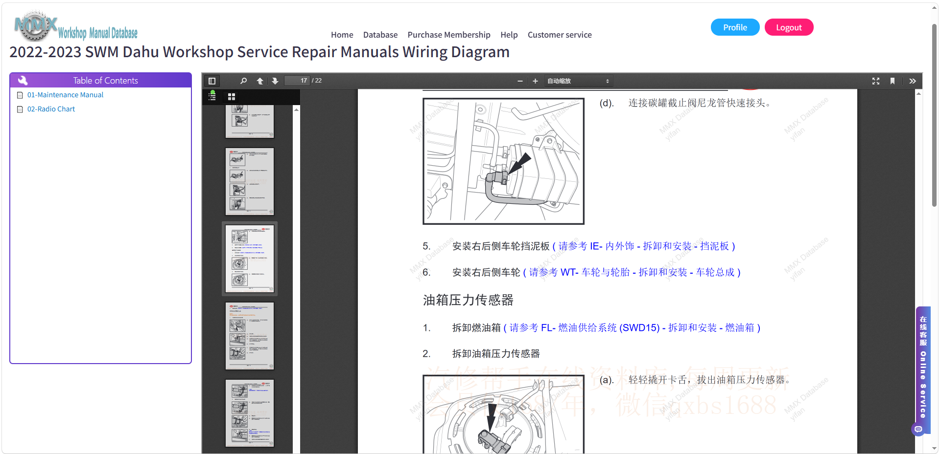 2016-2026 SWM series Workshop Service Repair Manuals Wiring Diagram